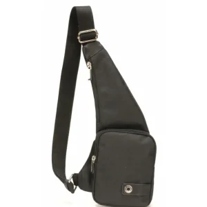 Body Bag Aaron En Toile Polyester Garniture Cuir^Arthur et Aston Outlet