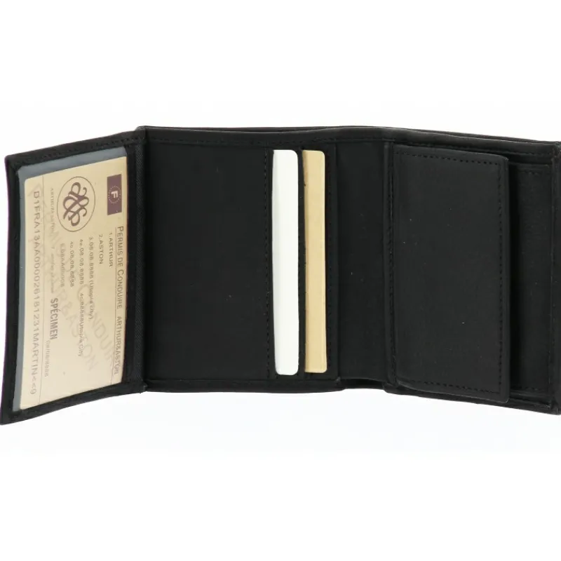 Porte-Cartes Et Monnaie Louis En Cuir Gras^Arthur et Aston Fashion