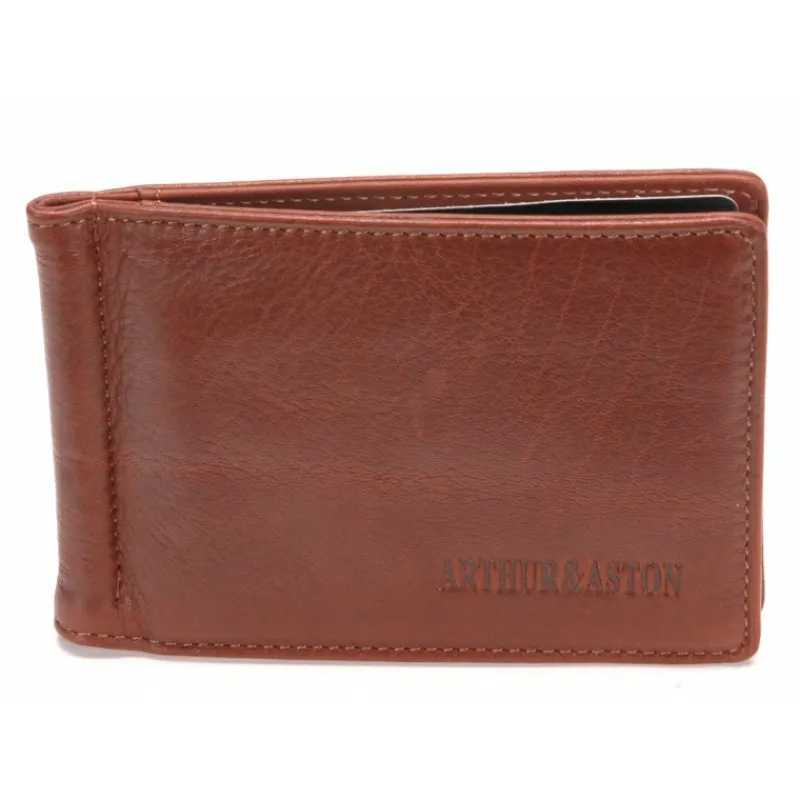 Porte-Cartes Pince A Billets Pablo Cuir Plonge^Arthur et Aston Fashion