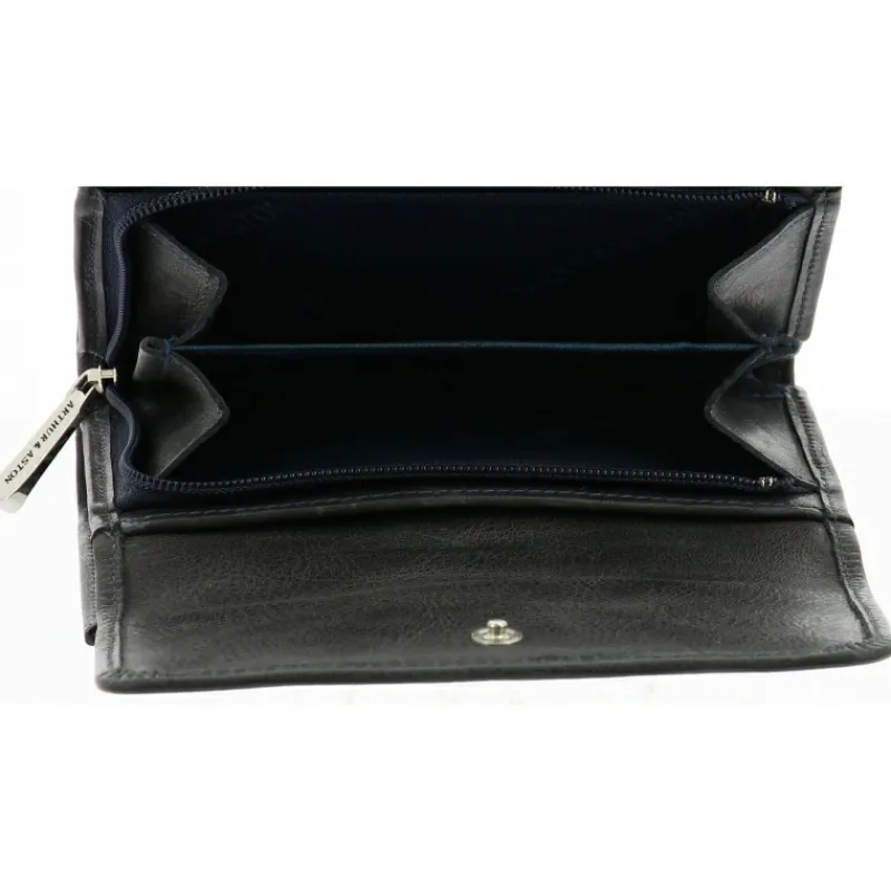 Portefeuille Dos A Dos En Cuir^Arthur et Aston New