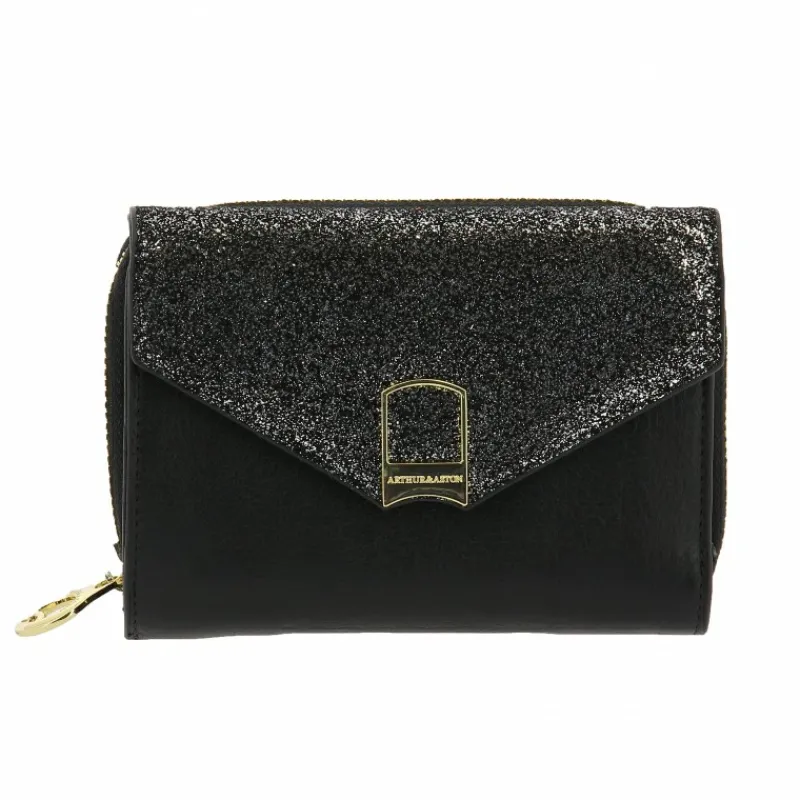 Portefeuille Glitter Venus Cuir^Arthur et Aston Fashion