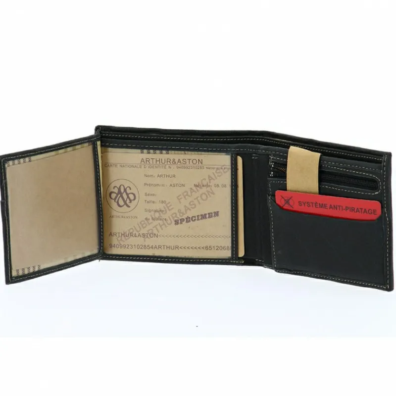 Portefeuille Italien Cristiano Cuir Destroy^Arthur et Aston Store