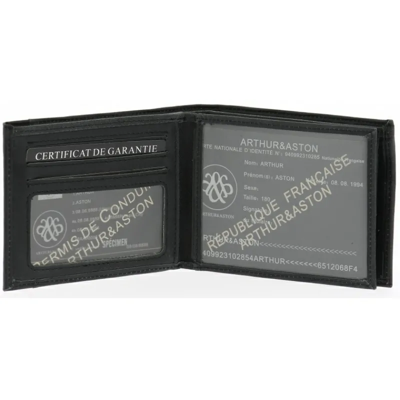 Portefeuille Italien Diego Cuir Vachette^Arthur et Aston New