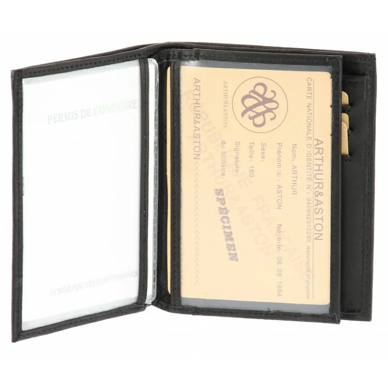 Portefeuille Louis Cuir Gras^Arthur et Aston Hot