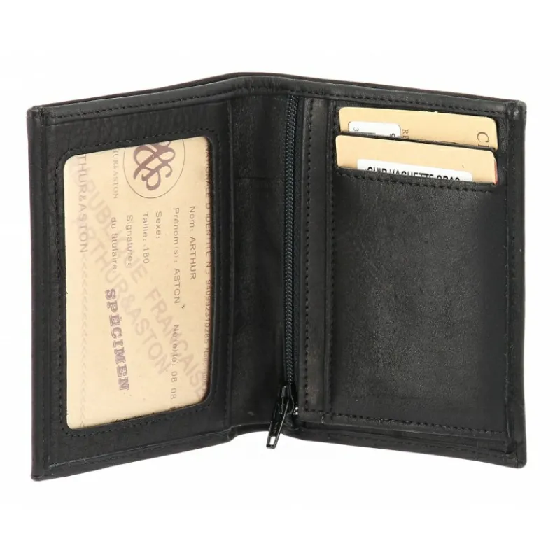 Portefeuille Petit Format Louis Cuir Gras^Arthur et Aston Best Sale