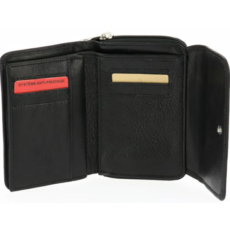 Porte-Monnaie Et Cartes En Cuir Huile Rose^Arthur et Aston Discount