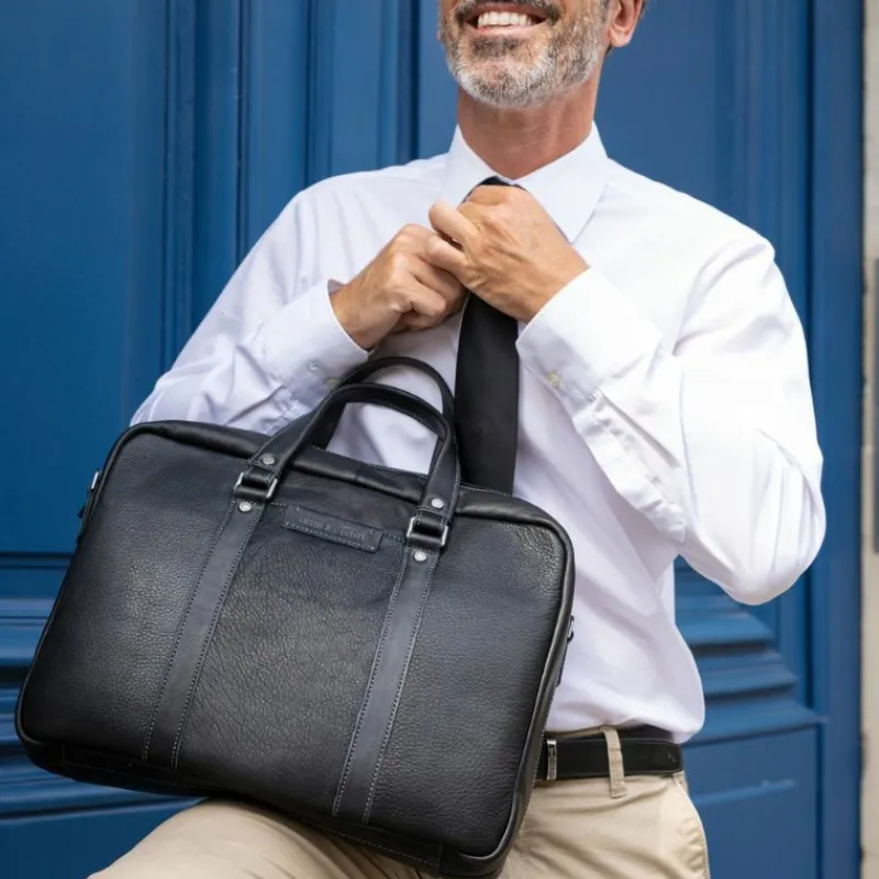 Porte-Ordinateur Cuir Johany^Arthur et Aston Shop