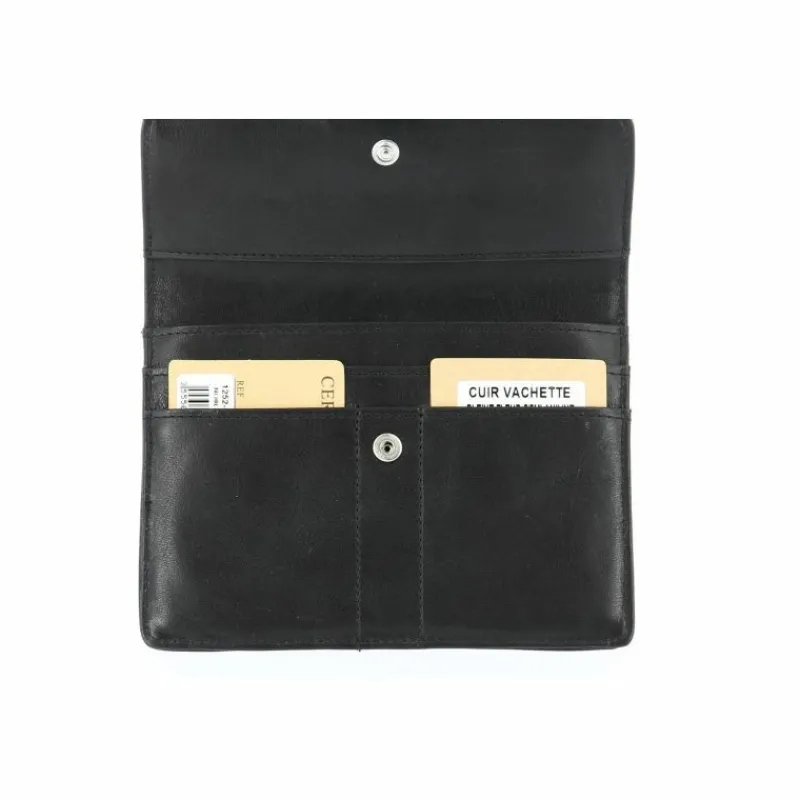 Porte-Papiers A Rabat Cuir Vachette Huile Rose^Arthur et Aston Clearance