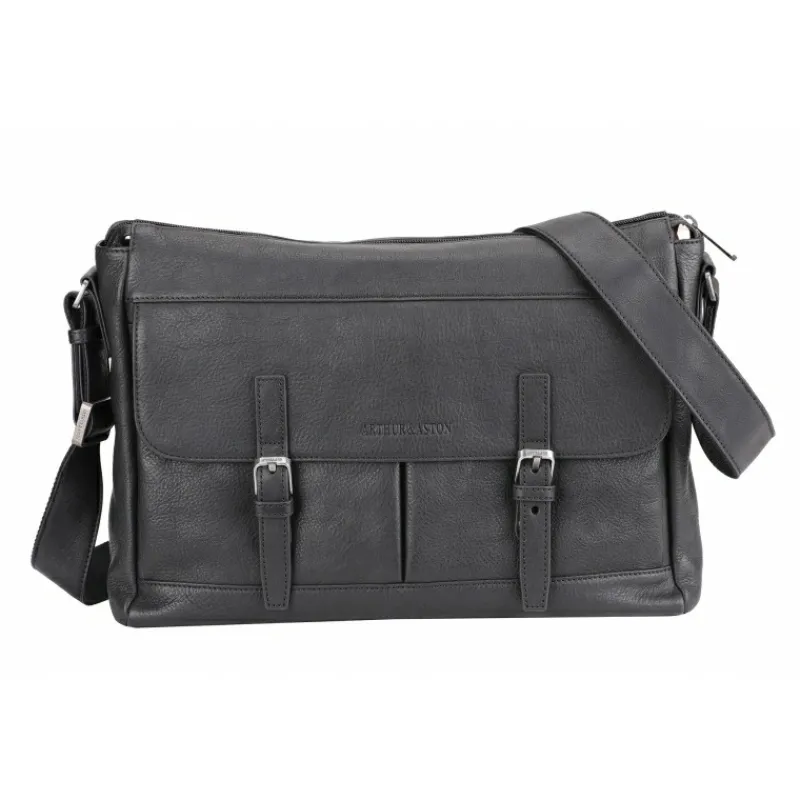 Sac Besace Antonio Cuir Vachette^Arthur et Aston Discount