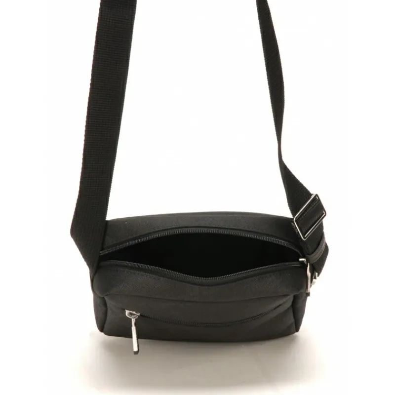 Sac Travers Moyen Modele Aaron En Toile Polyester Garniture Cuir^Arthur et Aston Best