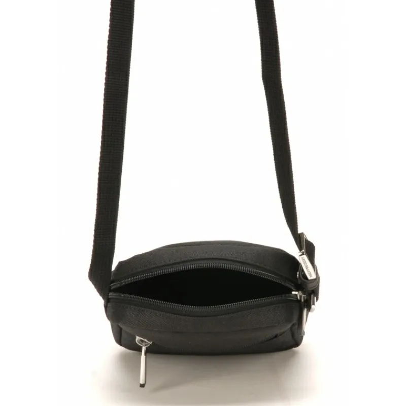 Sac Travers Petit Modele Aaron En Toile Polyester Garniture Cuir^Arthur et Aston Best