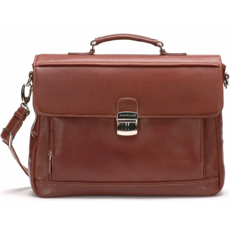 Serviette 1 Soufflet Pablo Cuir Plonge^Arthur et Aston Clearance