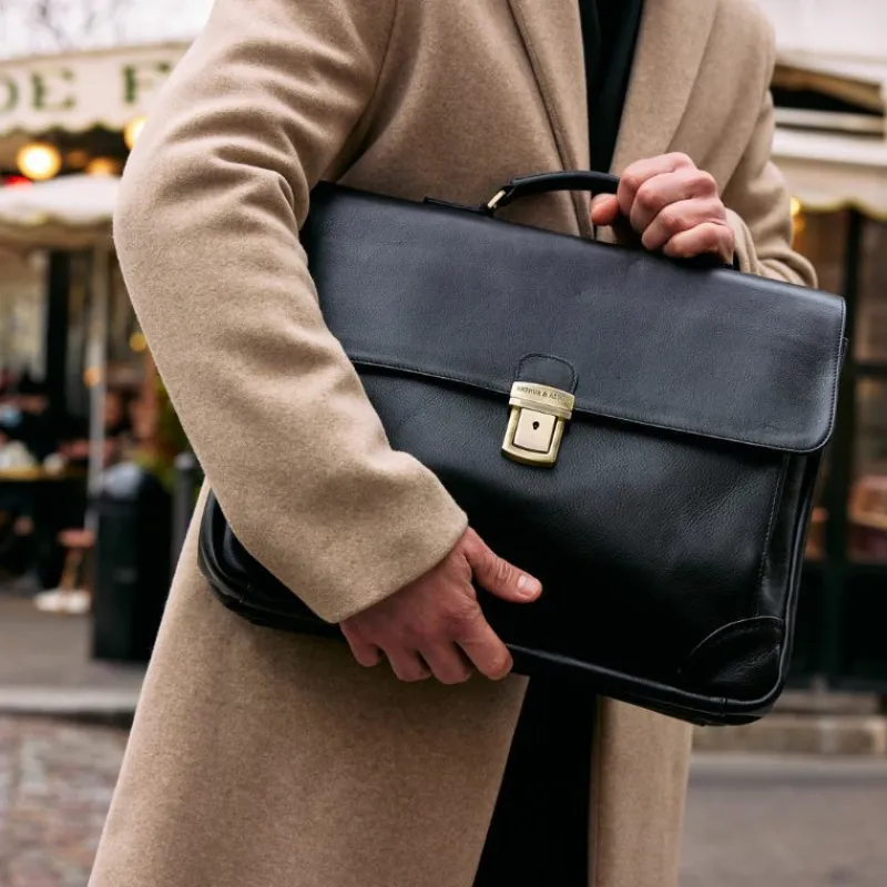 Serviette Paul Cuir^Arthur et Aston Shop